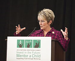 Photo of OJJDP Acting Administrator Melodee Hanes.