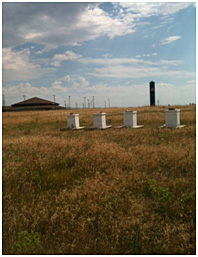 Photo of apiary on Rosebud Sioux Reservation. Photo of apiary on Rosebud Sioux Reservation.