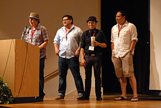 The Buffalo Nickel Creative team speaks to the summit.