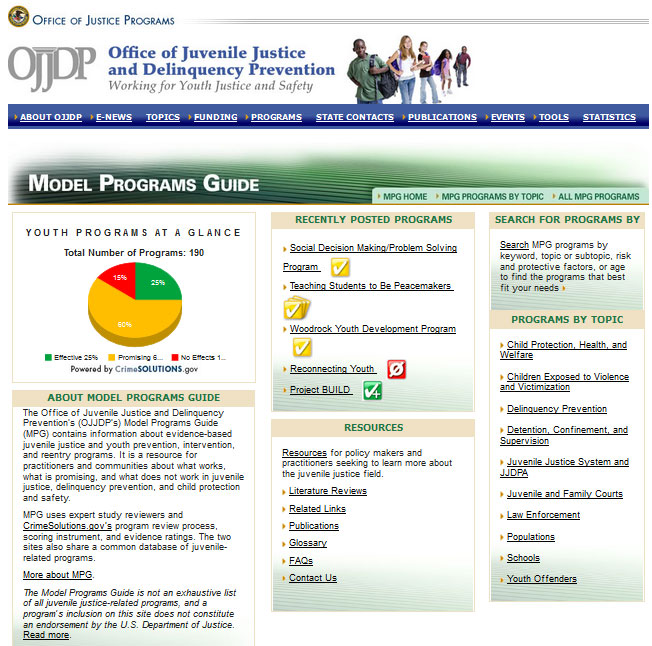 MPG web site screenshot MPG web site screenshot