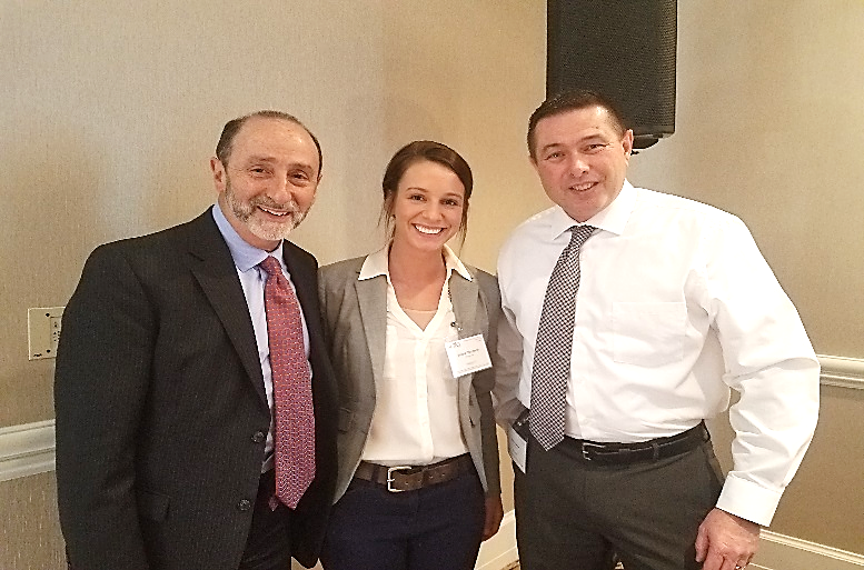 Shown (from left to right) are Shay Bilchik, Director of Georgetown University’s Center for Juvenile Justice; Victoria Chamberlin, a senior research scientist at ICF; and Steven Kremer, Supervisor of Juvenile Court Services in Iowa’s 3rd Judicial District. Ms. Chamberlin facilitated an OJJDP-sponsored panel on juvenile reentry program strategies that are showing promising results in reducing recidivism.