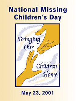2001 National Missing Children�s Day Poster